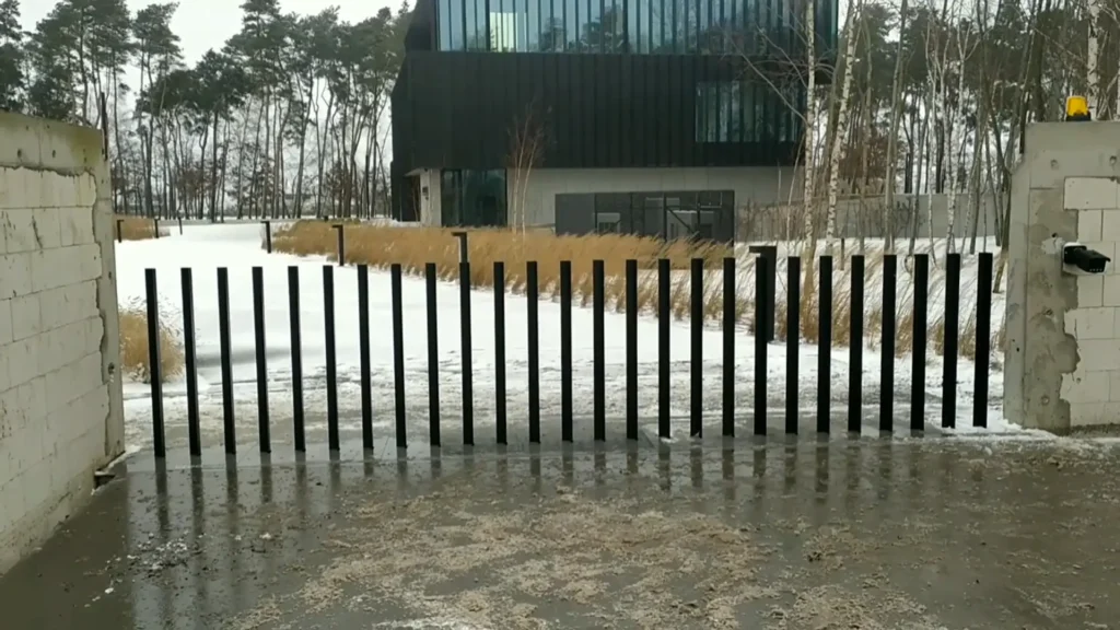 Výsuvné, zapouštěné a do země ukryté brány