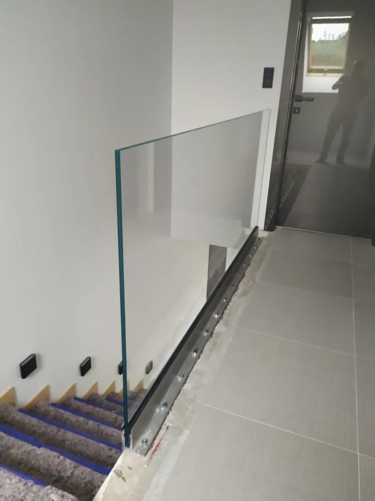 Glass railings
