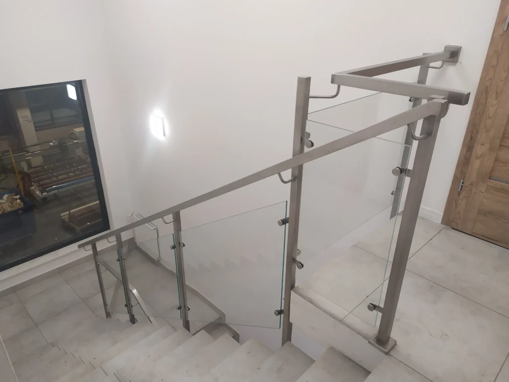 Glass railings