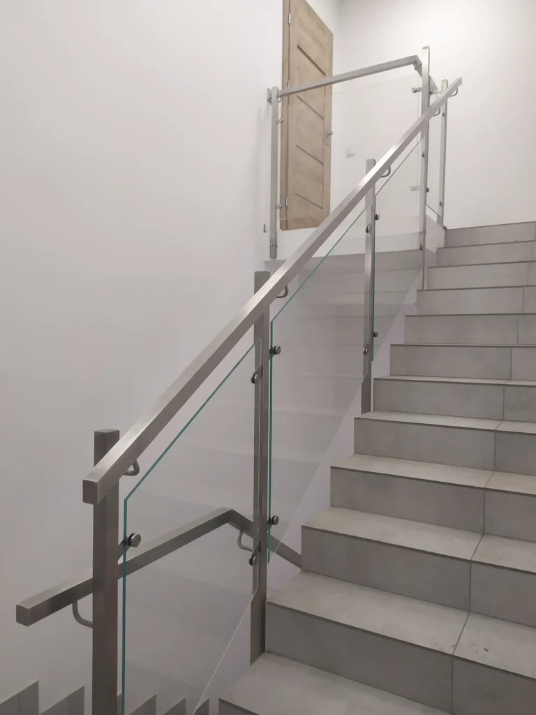 Glass railings
