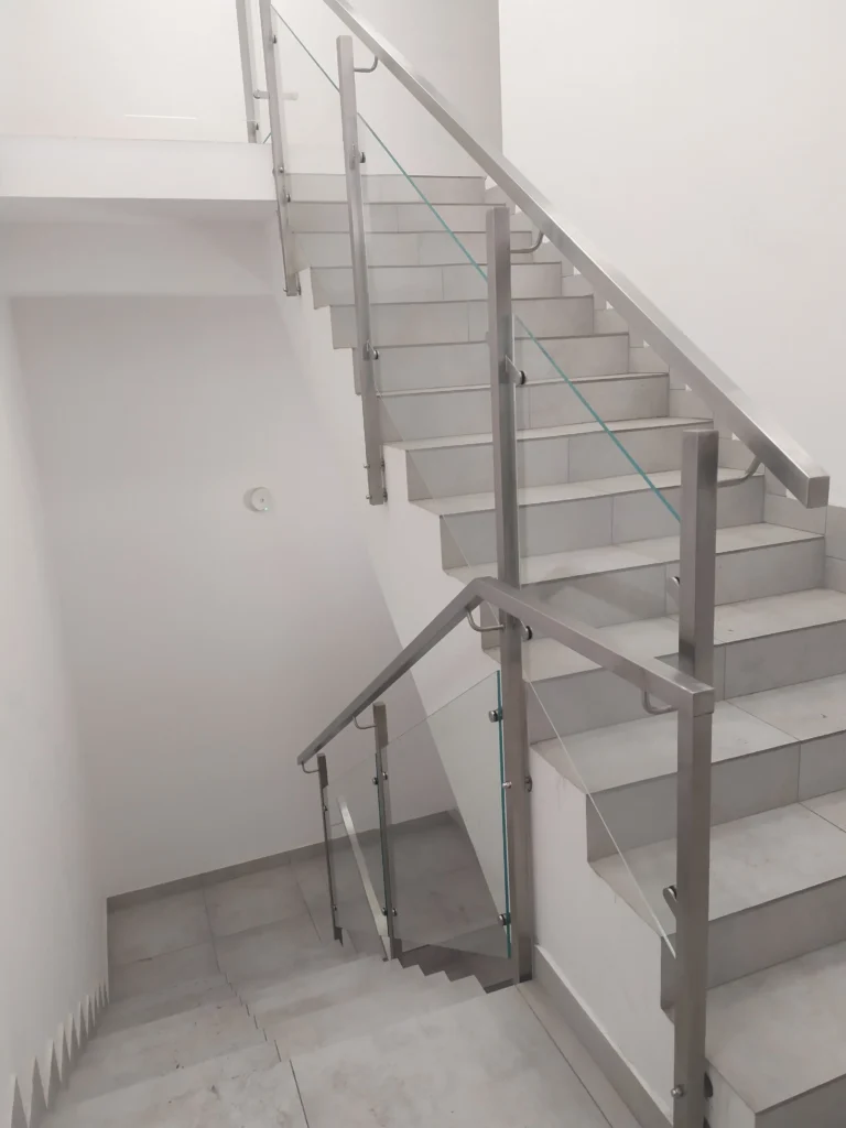 Glass railings