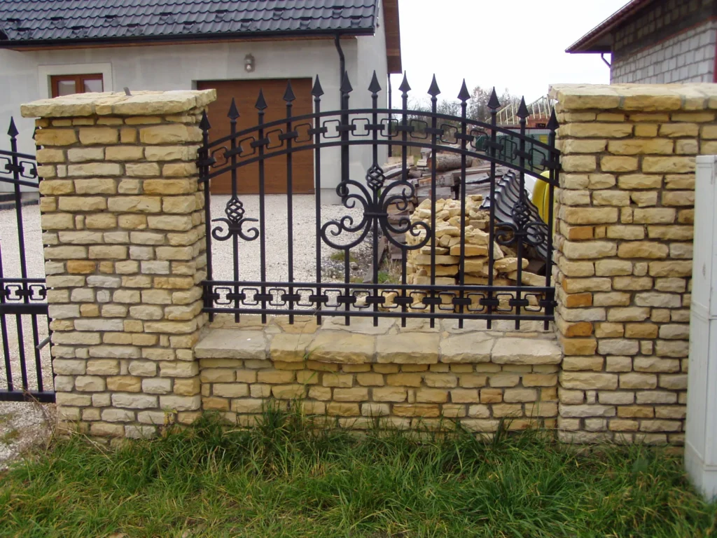 Decorative metal fences