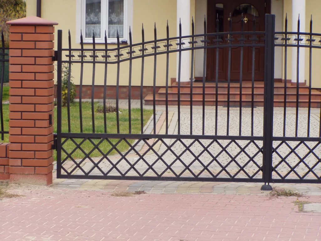 Decorative metal fences