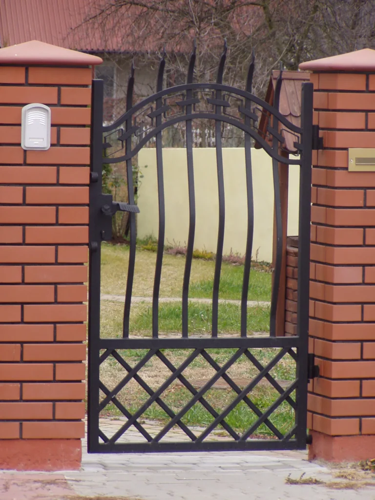 Decorative metal fences