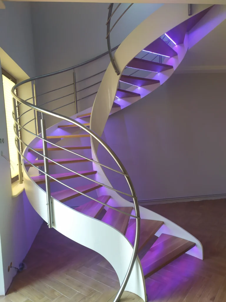 Ribbon stairs