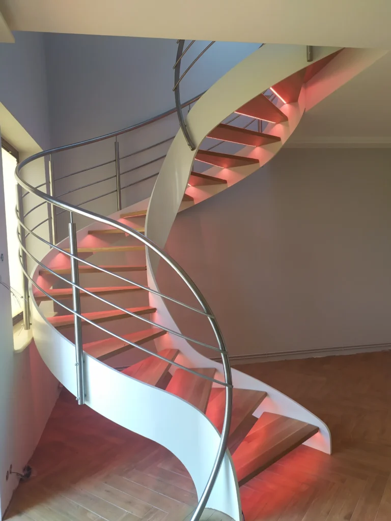 Ribbon stairs