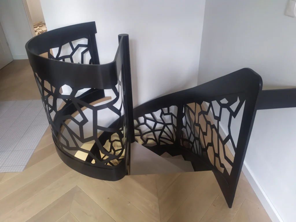 Ribbon stairs